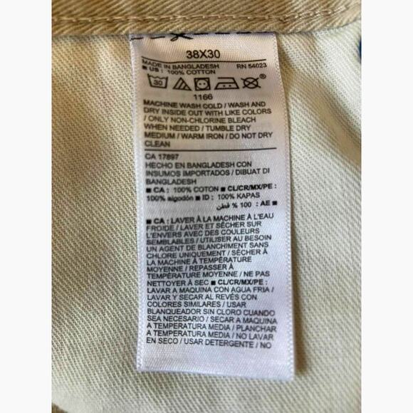 Chino Pants Athletic Built-In Old Navy Mens 38 - Picture 7 of 7